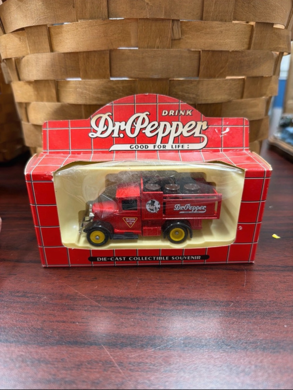 Red Die-Cast Collectible Toy Truck - Kids Toys